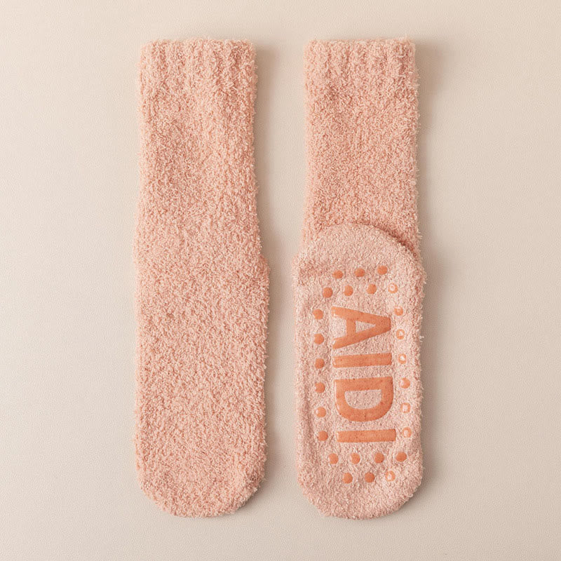 Plusock Anti Slip SoleQuarter Socks(4 Pairs) - Orange - EU36-40(US3-7) - image 25