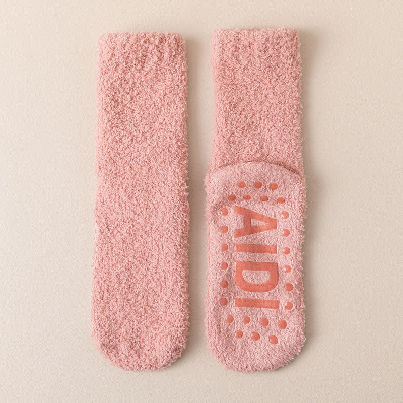 Plusock Anti Slip SoleQuarter Socks(4 Pairs) - Pink - EU36-40(US3-7) - image 21