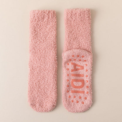 Plusock Anti Slip SoleQuarter Socks(4 Pairs) - Pink - EU36-40(US3-7) - image 21