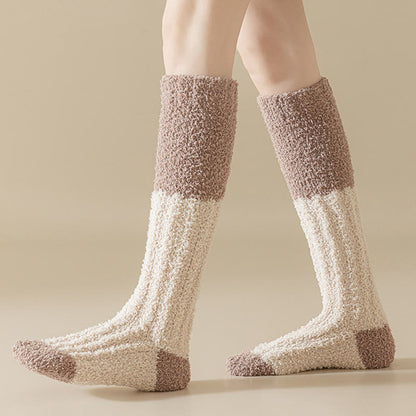 Plusock Comfort Plush Fleece Sleep Socks(4 Pairs) - image 9