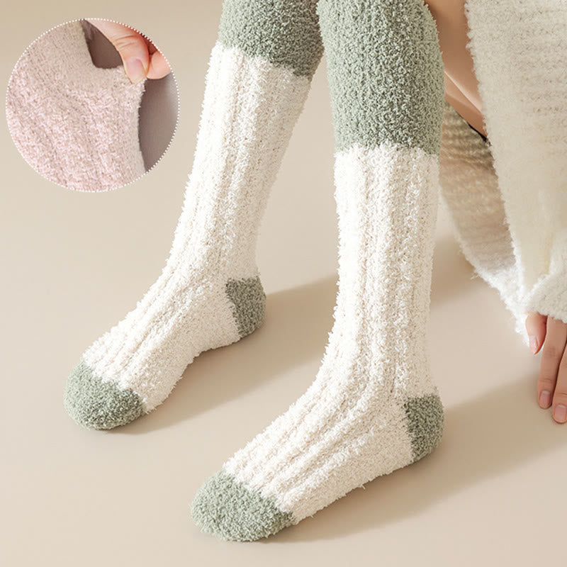 Plusock Comfort Plush Fleece Sleep Socks(4 Pairs) - image 10