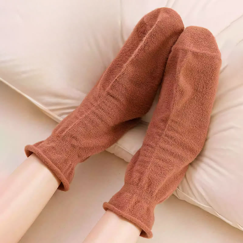 Plusock Double Sided Fleece Sleep Socks(3 Pairs) - image 2