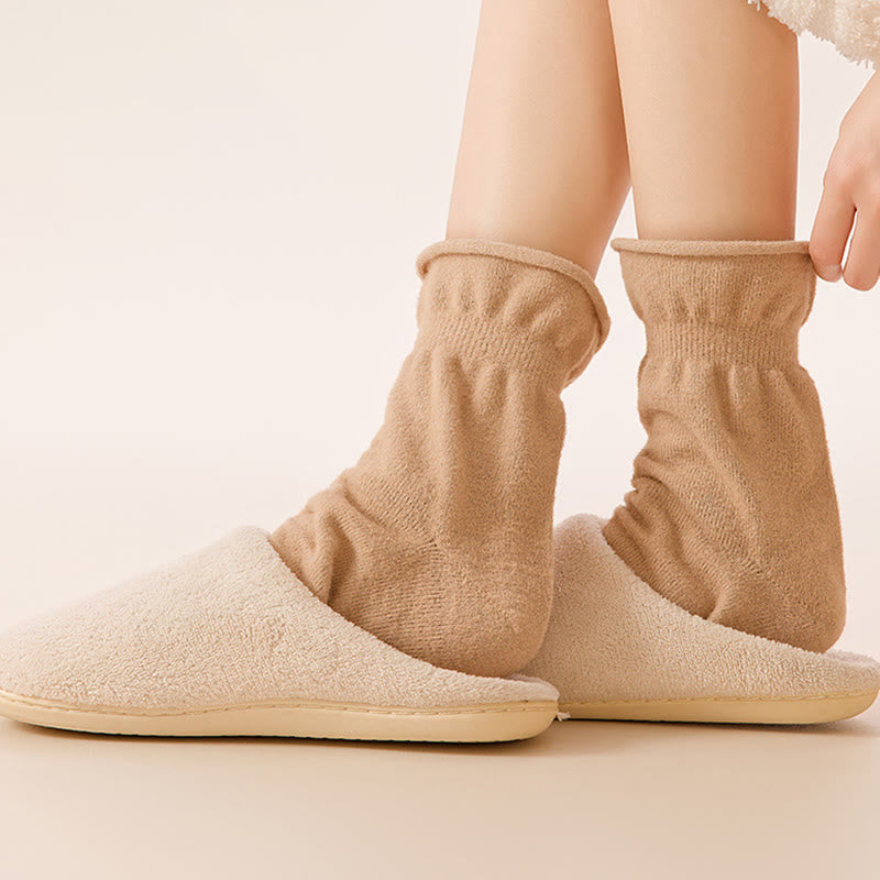 Plusock Double Sided Fleece Sleep Socks(3 Pairs) - image 10