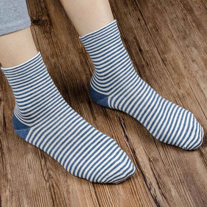 Plusock Wide Stripe Sleep Socks(4 Pairs) - image 5