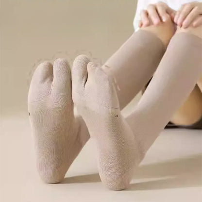 Plusock Two Toe Split Knee High Sleep Socks(3 Pairs) - image 1