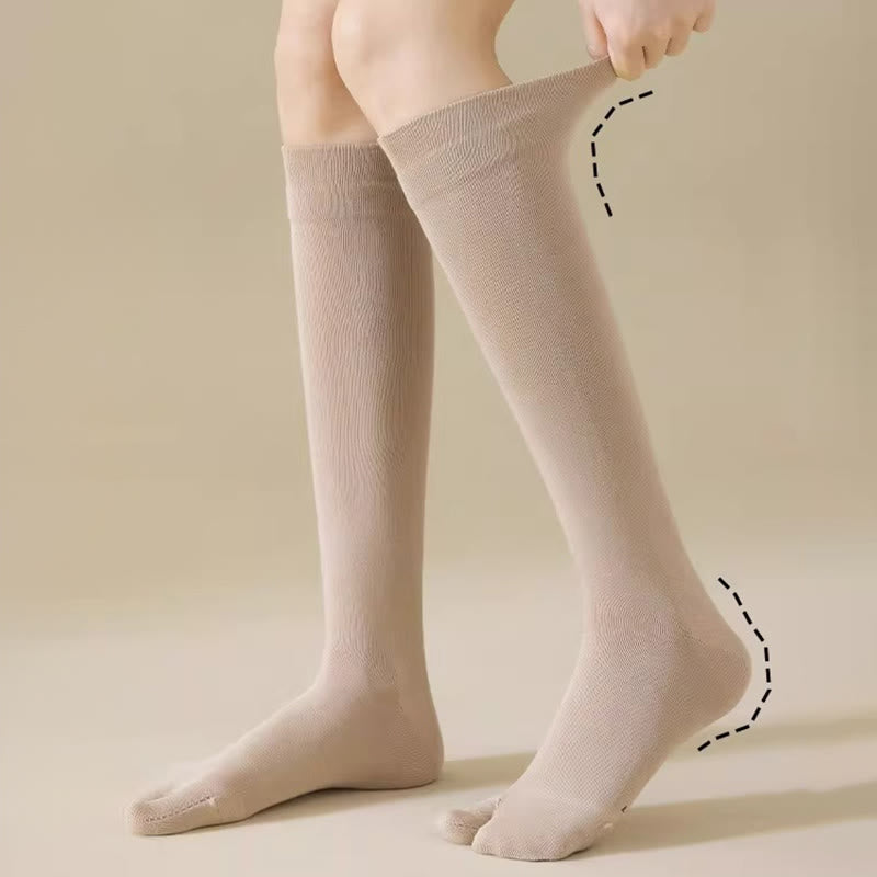 Plusock Two Toe Split Knee High Sleep Socks(3 Pairs) - image 4