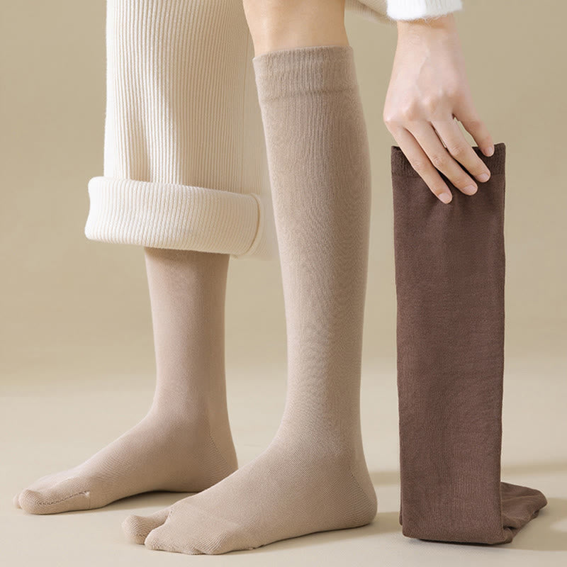 Plusock Two Toe Split Knee High Sleep Socks(3 Pairs) - image 3