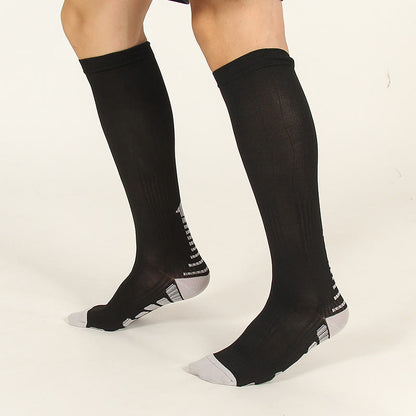 Plusock Sport Vertical Stripes Compression Socks(3 Pairs) - C - S/M - image 3