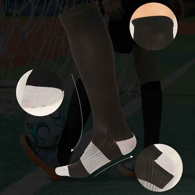 Plusock Sport Vertical Stripes Compression Socks(3 Pairs) - image 7