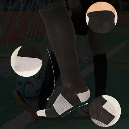 Plusock Sport Vertical Stripes Compression Socks(3 Pairs) - image 7