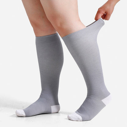Plusock Plus Size Soft Bamboo Fiber Compression Socks - image 8