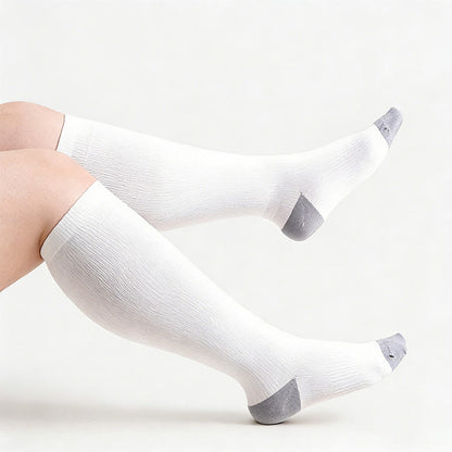 Plusock Plus Size Soft Bamboo Fiber Compression Socks - image 16