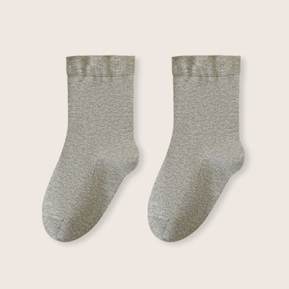 Plusock Cotton Wide Sleep Socks(3 Pairs) - Light Gray - EU36-40(US3-7) - image 19