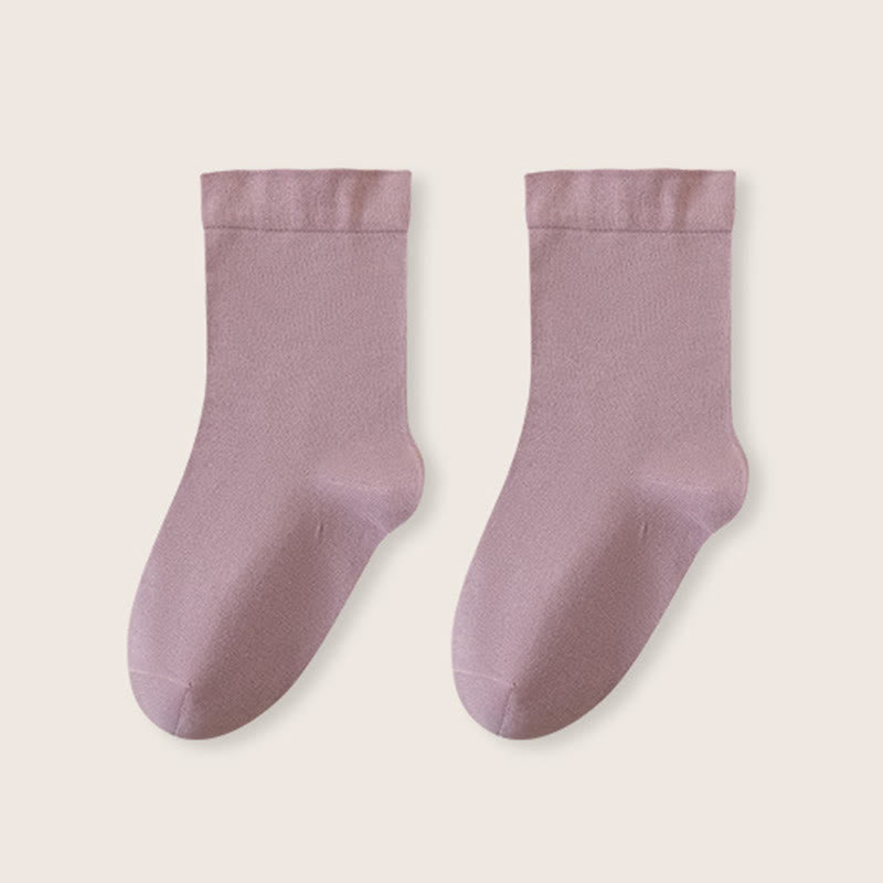 Plusock Cotton Wide Sleep Socks(3 Pairs) - Purple - EU36-40(US3-7) - image 17