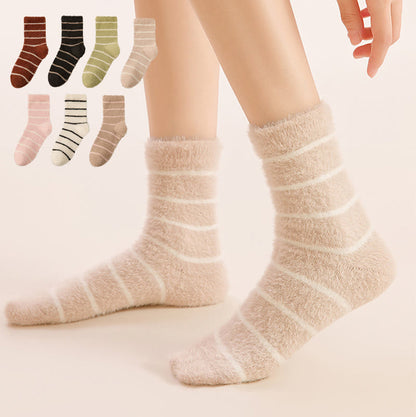 Plusock Thermal Double Fleece Sleep Socks(3 Pairs) - image 0