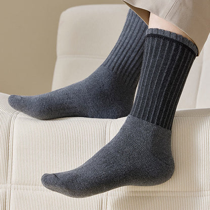 Plusock Absorbing Sweat Quarter Socks(4 Pairs) - image 5