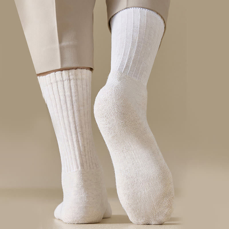 Plusock Absorbing Sweat Quarter Socks(4 Pairs) - image 8