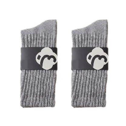 Plusock Absorbing Sweat Quarter Socks(4 Pairs) - Light Gray - EU39-44(US6-10) - image 21