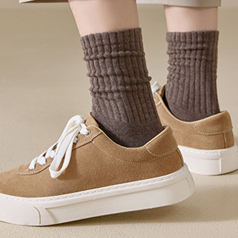 Plusock Absorbing Sweat Quarter Socks(4 Pairs) - image 7