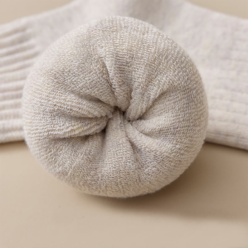 Plusock Absorbing Sweat Quarter Socks(4 Pairs) - image 12