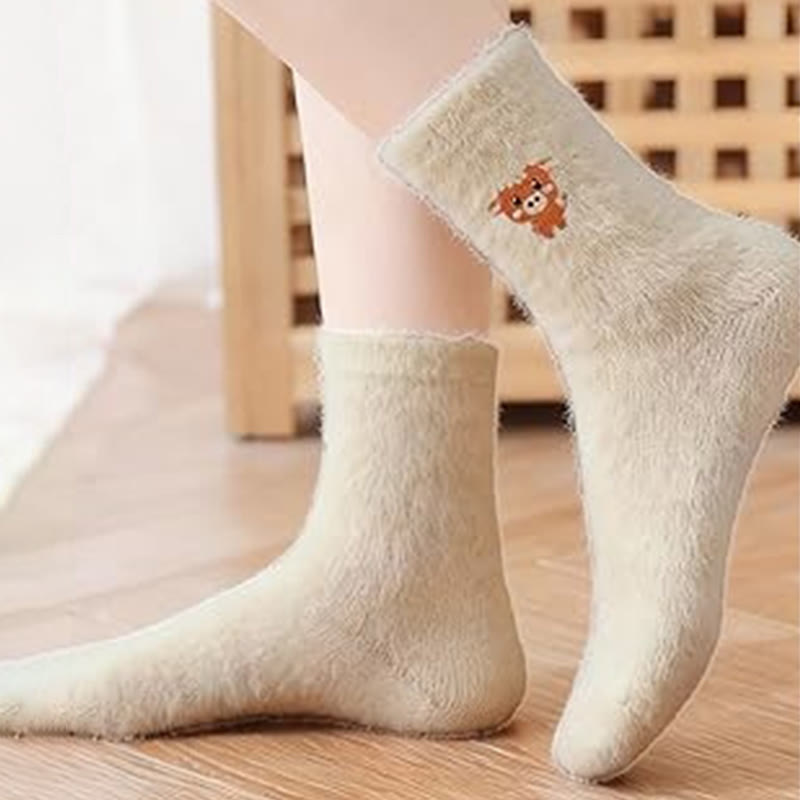 Plusock Cozy Cow Quarter Socks(5 Pairs) - image 1