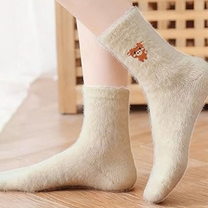 Plusock Cozy Cow Quarter Socks(5 Pairs) - image 1