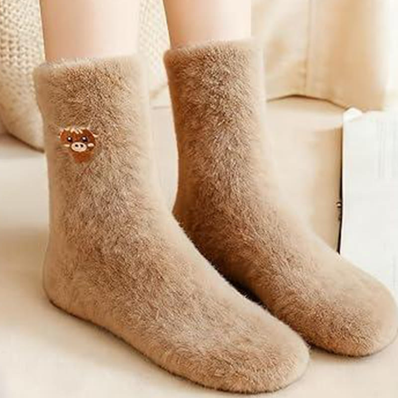 Plusock Cozy Cow Quarter Socks(5 Pairs) - image 3