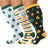 Multicolor(3 Pairs) / 2XL