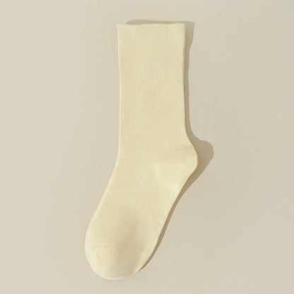 Plusock Skin Friendly Cotton Sleep Socks(8 Pairs) - Yellow - EU36-40(US3-7) - image 13