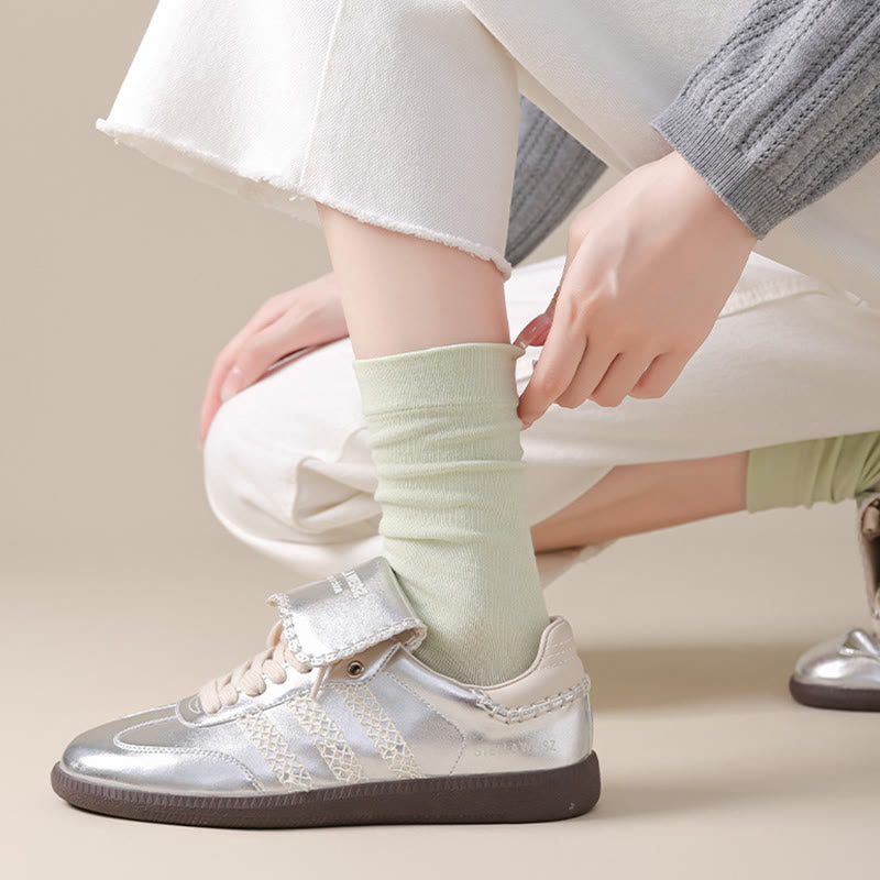 Plusock Skin Friendly Cotton Sleep Socks(8 Pairs) - image 7