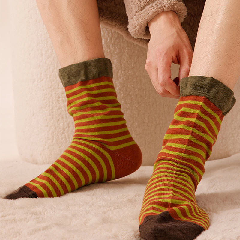 Plusock Wool Stripe Sleep Socks(2 Pairs) - image 7