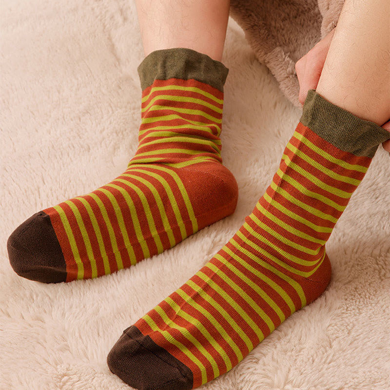 Plusock Wool Stripe Sleep Socks(2 Pairs) - image 3