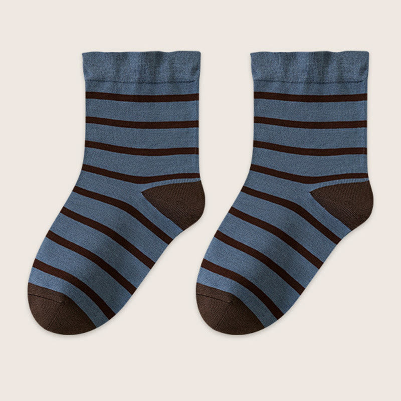 Plusock Classic Stripes Sleep Socks(2 Pairs) - Navy Blue - EU36-40(US3-7) - image 13