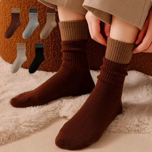 Plusock Elastic Cuff Sleep Socks(2 Pairs) - image 0