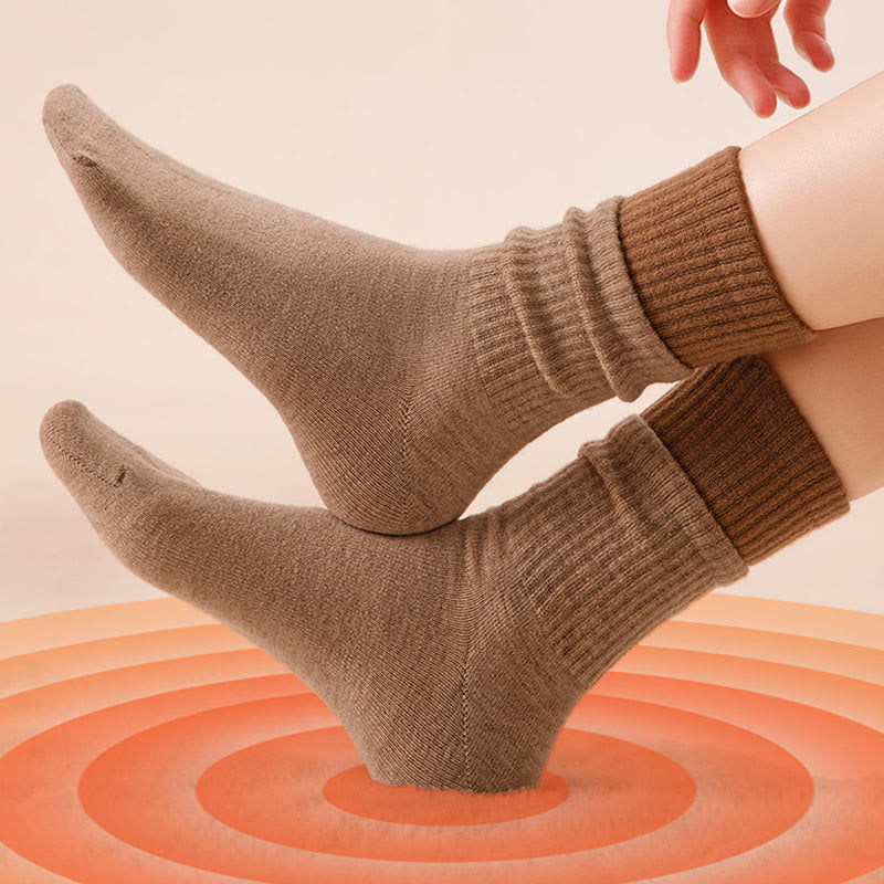 Plusock Elastic Cuff Sleep Socks(2 Pairs) - image 6
