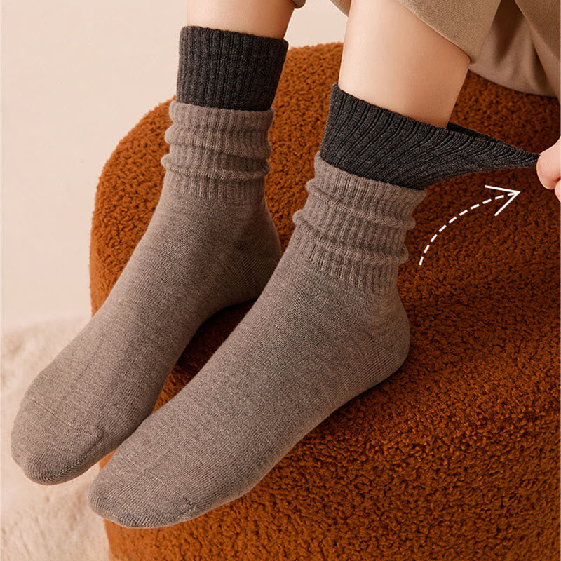 Plusock Elastic Cuff Sleep Socks(2 Pairs) - image 5