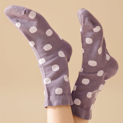 Plusock Polka Dots Sleep Socks(2 Pairs) - image 5