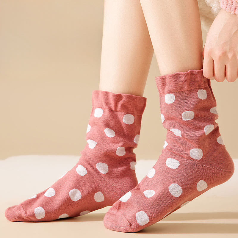 Plusock Polka Dots Sleep Socks(2 Pairs) - image 3