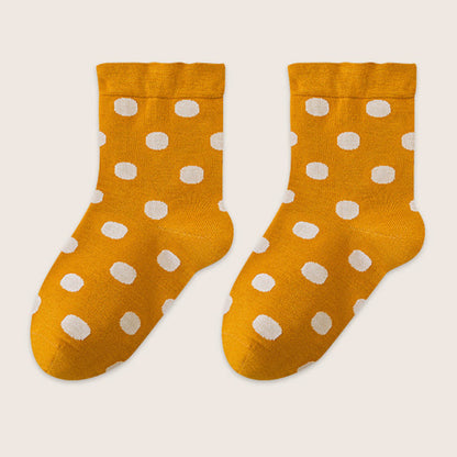 Plusock Polka Dots Sleep Socks(2 Pairs) - Yellow - EU36-40(US3-7) - image 15