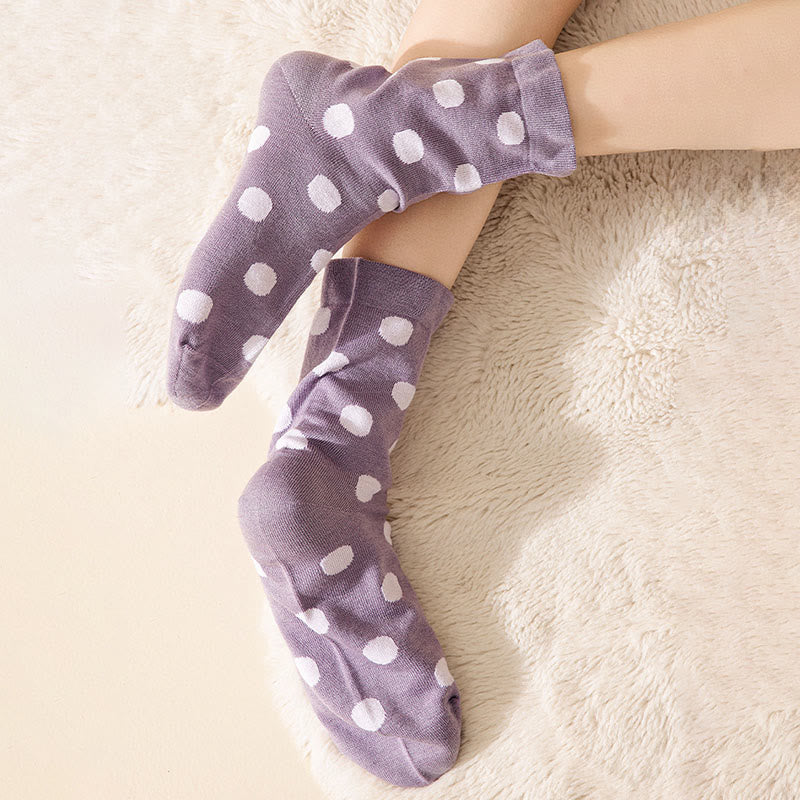 Plusock Polka Dots Sleep Socks(2 Pairs) - image 6