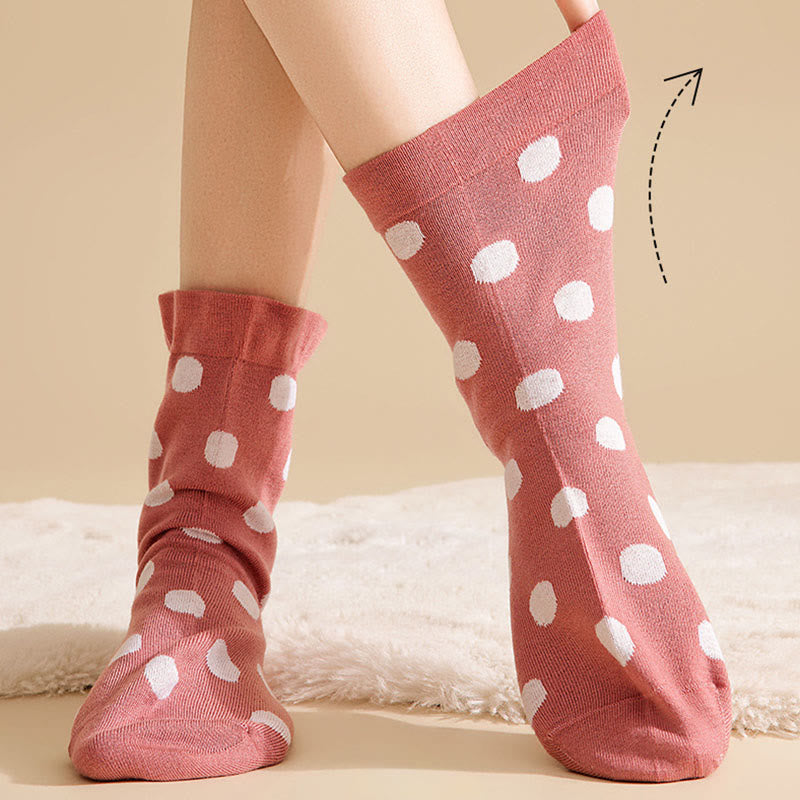 Plusock Polka Dots Sleep Socks(2 Pairs) - image 2