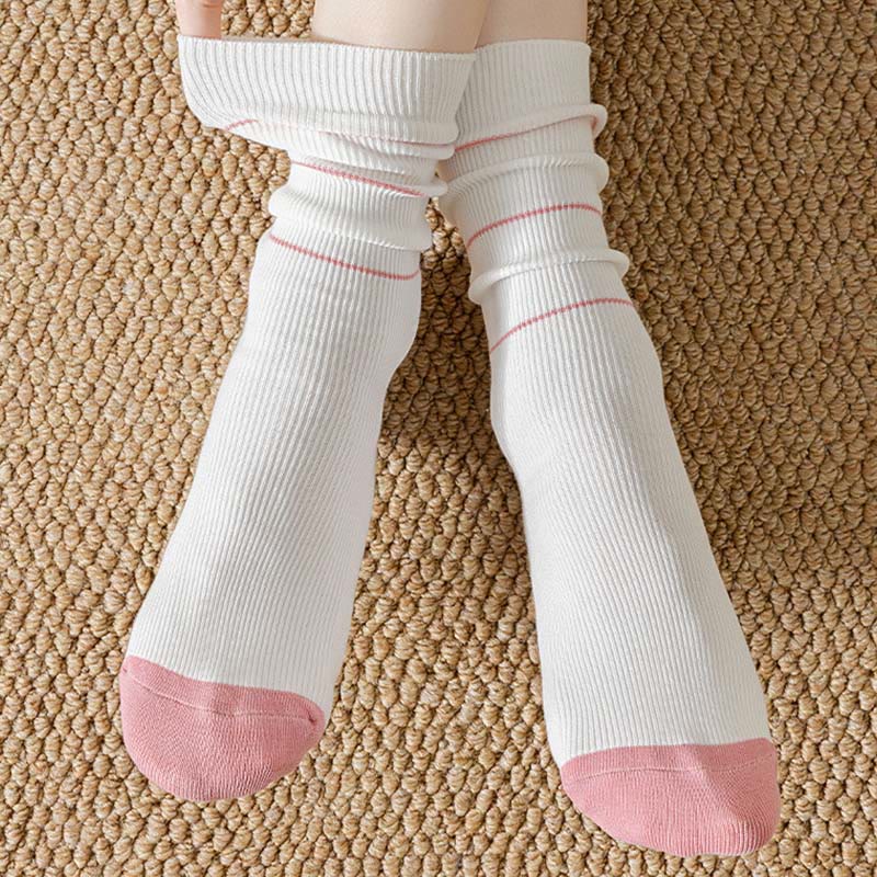 Plusock Soft Natural Dyeing Sleep Socks(3 Pairs) - image 1