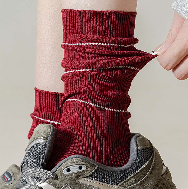 Plusock Soft Natural Dyeing Sleep Socks(3 Pairs) - image 6