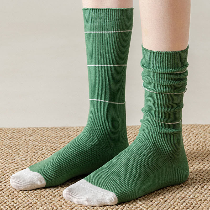 Plusock Soft Natural Dyeing Sleep Socks(3 Pairs) - image 4