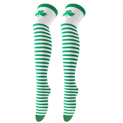Plusock Lucky Clover Thigh Highs Socks(3 Pairs) - image 17