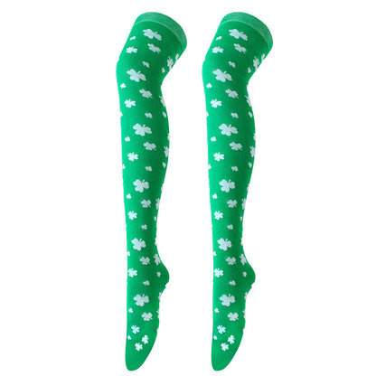 Plusock Lucky Clover Thigh Highs Socks(3 Pairs) - image 23