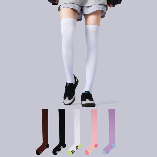 Plusock Support Sport Thigh High Socks(2 Pairs) - image 0