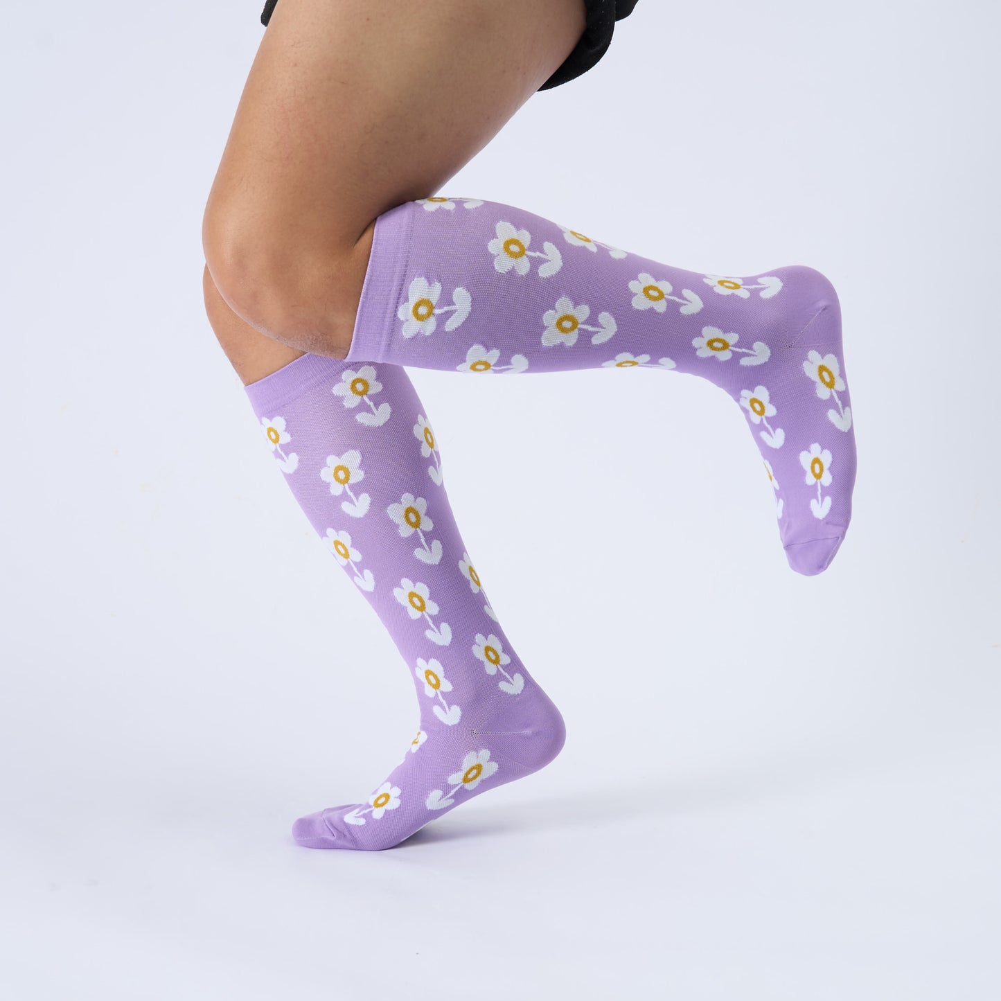 Plusock Plus Size Trio Flora Compression Socks - image 2