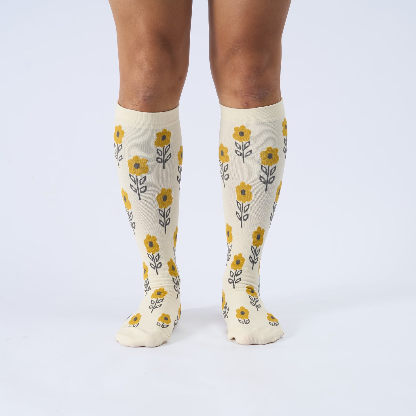 Plusock Plus Size Floral Trio Compression Socks - image 6