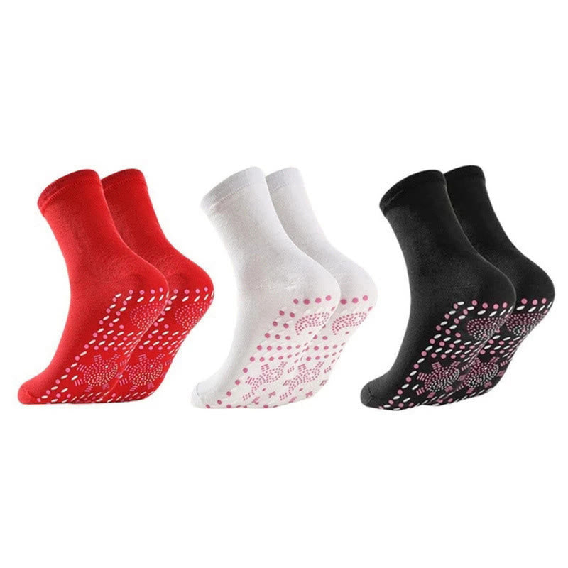 Plusock Mugwort Warmth Quarter Socks(3 Pairs) - Multicolor - EU36-42(US3-8.5) - image 14